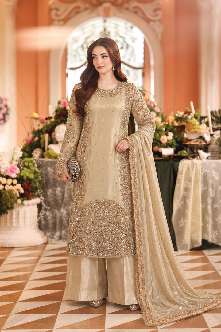 RR-0017     3-Piece Bridal Suit