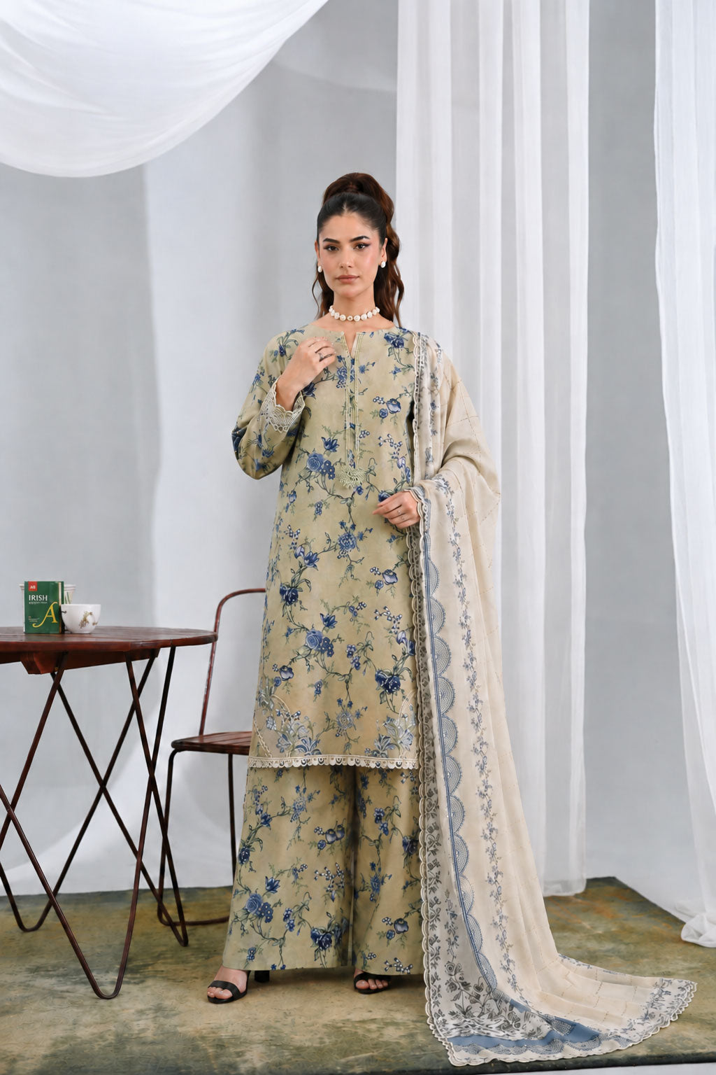 Printed Lawn 3-Piece Suit | Summer Collection